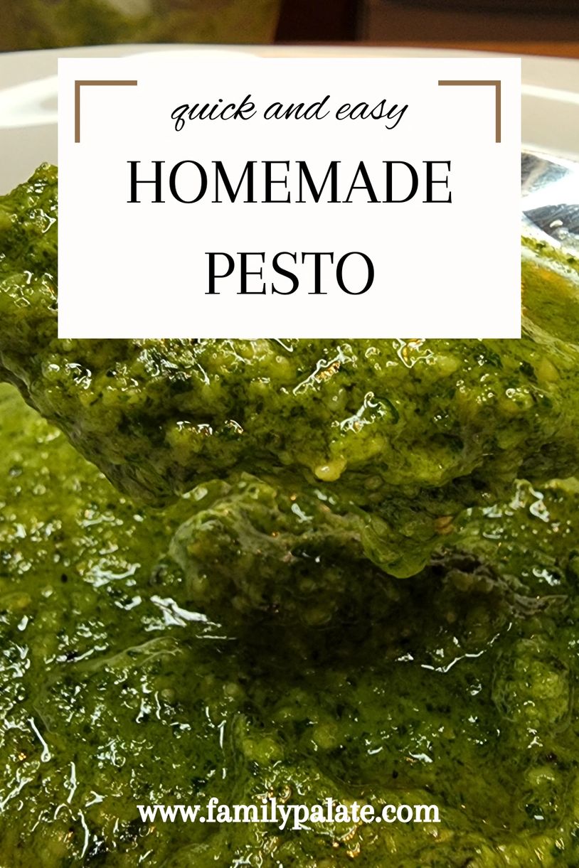 How to make pesto, pesto recipe, homemade pesto, best pesto recipe