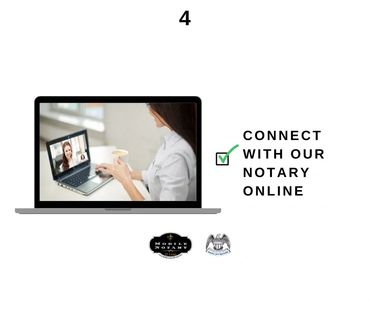 Connect with your notary online