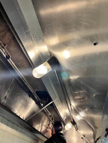 Commercial kitchen exhaust cleaning service.
Commercial hood cleaning services.