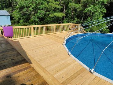 New Pool Deck