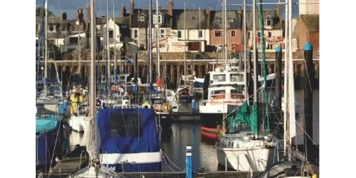 Arbroath Harbour which is the location for Smokie fest