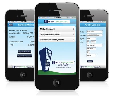 RentPayment App Available on Smart Phones and Online
