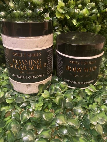Grapefruit Sugar scrub and Body whip