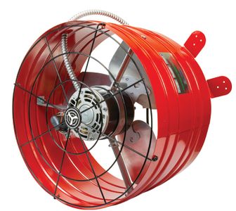 QuietCool attic gable fans use an innovative integrated mounting tab system