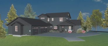 Custom home for sale in Anacortes, Washington with primary on the main level designed and built by R