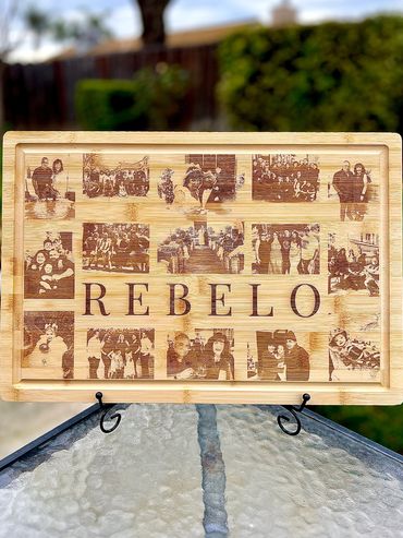 Personalized 18"x12" Cutting Board (starting at $45)
