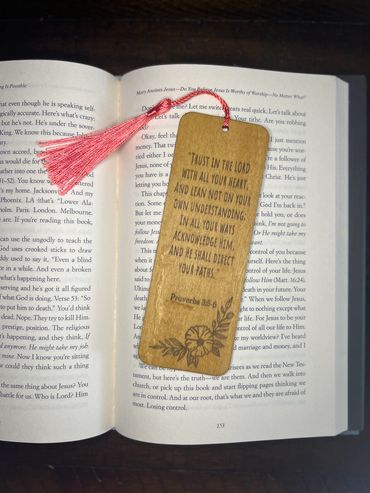 proverbs 3:5-6 bookmark