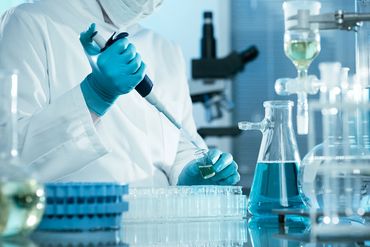 lab work being done