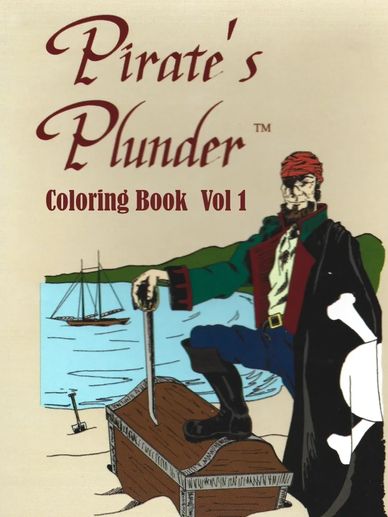 Pirate's Plunder: Coloring Book