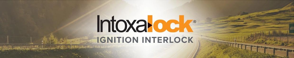 Intoxalock Ignition interlock banner and logo