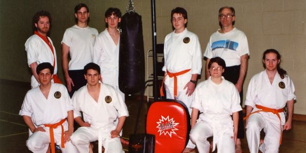 Mr. Langille when he was a white belt.  Can you find him?