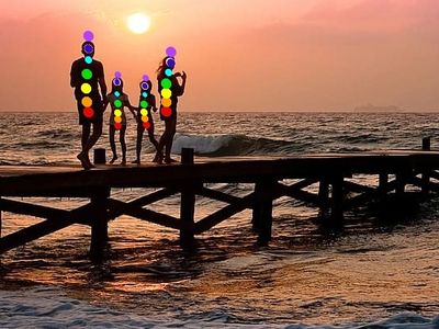 colored chakras family chakra tones