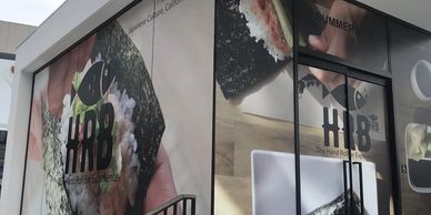 window decals, full window wrap