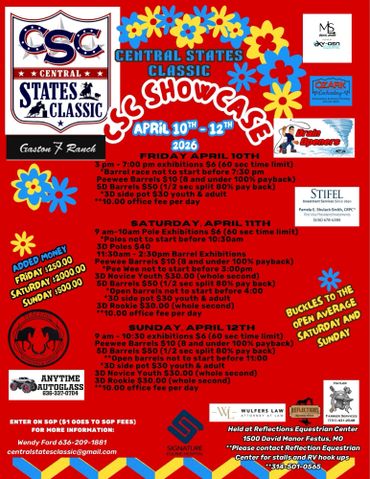 Central state classic Barrel race and live music