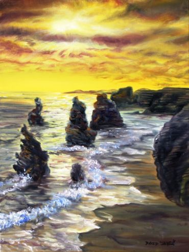  "Settled Shores" | Oil on Canvas | 18x24"  