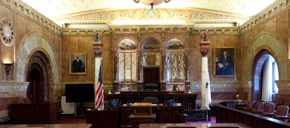 Million-Dollar Courtroom, Eastern District of Michigan, Detroit, Michigan
