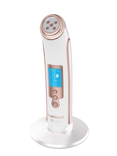 Non-invasive device using light to visualize breast tissue & blood flow detecting abnormalities.