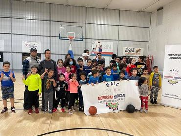 Basketball event for Moroccan American community youth