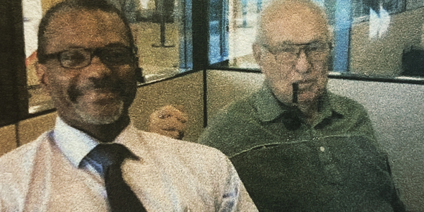 Lord Tutinean and Alvin Snaper in the Wells Fargo bank starting Centaurus Diamond Technology