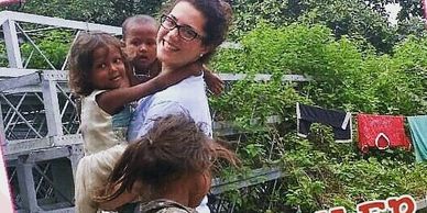 Volunteer with charity