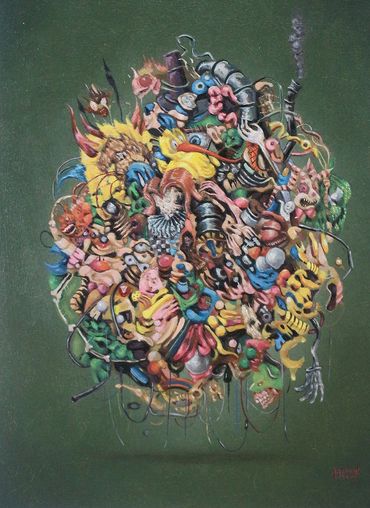 Surreal Blender number 3
picasso vs dali in a blender
contemporary oil painting
Dream pop art