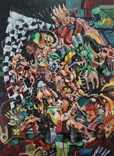 Surreal Blender number 1
picasso vs dali in a blender
contemporary oil painting
Dream pop art