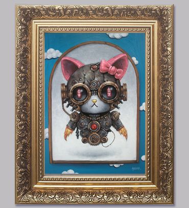 "Goodbye Kitty" No.14
Cute & Weird | Surreal Visions Cyborg Hello Kitty Robot Pop Art
Hello Kitty