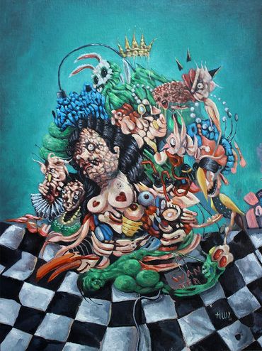 Surreal Blender number 2
picasso vs dali in a blender
Kardashian
contemporary oil painting
pop art