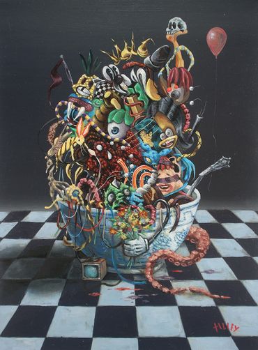 Surreal Blender number 7
picasso vs dali in a blender
contemporary oil painting
Dream pop art