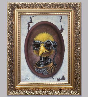 Big Bird Cyborg | Surreal Visions from and obnoxious mind. Cute and weird. Bizarre and Beautiful. 