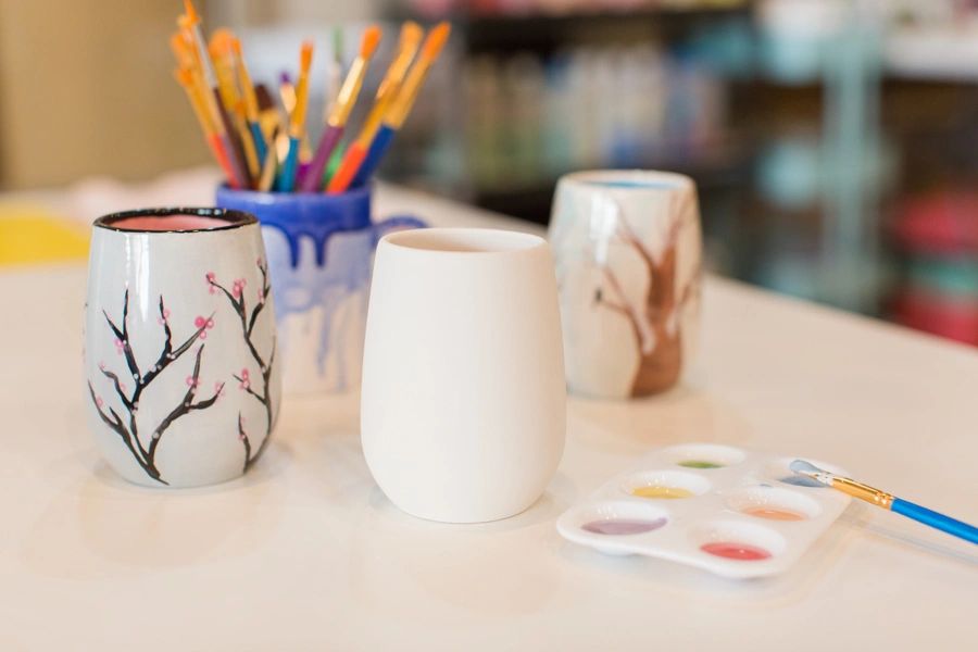 Made By Me Paint Your Own Ceramic Pottery Fun Ceramic Painting Kit
