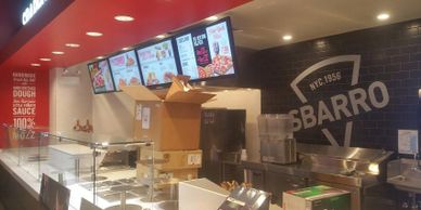 Interior wall graphics