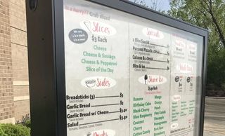 drive-thru menu