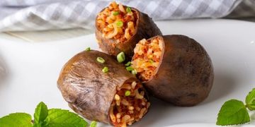 frozen stuffed Eggplant