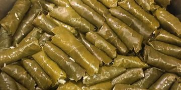 Stuffed Vine Leaves With Rice