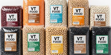 Lentils (Red & Brown)
White Beans 
Black-eyed Peas
Fava Beans (Small & Large)
Split Fava Beans