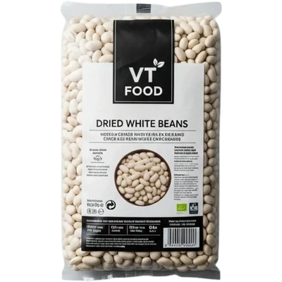 VT FOOD Dried White Beans – Pure Quality from Egyptian Fields
