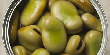 plain fava beans