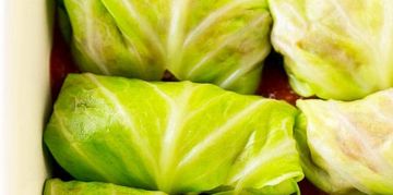 Stuffed Cabbage With Rice