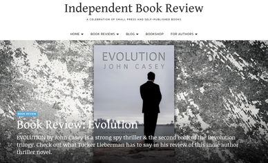 Evolution: Book Two of The Devolution Trilogy by John Casey in the Independent Book Review