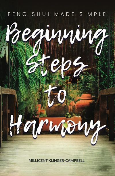 Book cover for Feng Shui guide titled 'Beginning Steps to Harmony'.