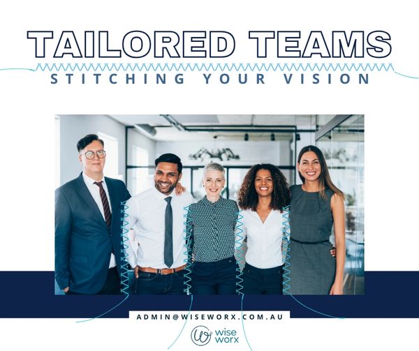 Diverse business team smiling confidently at the camera.