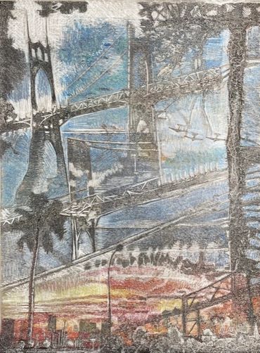 ilan Laks
Tree, 2021
24"x 18"
Ink, charcoal, graphite, colored pencil on grey paper