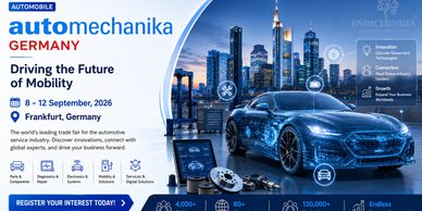 Automechanika Germany 2026 promoting automotive innovations and global industry connections.