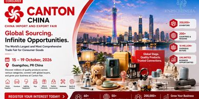 Canton Fair 2026 in Guangzhou showcasing diverse consumer goods and global trade opportunities.
