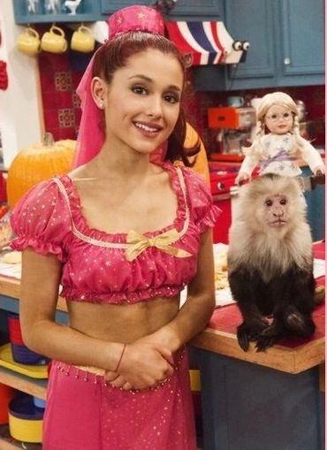 Ariana Grande wearing my Genie Costume!
