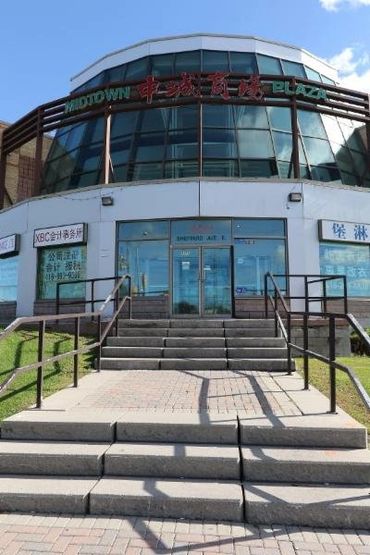 Entrance of building Scarborough,Toronto