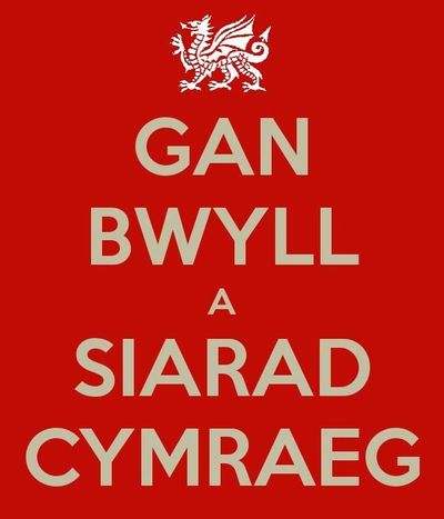 Gan bwyll a Siarad Cymraeg