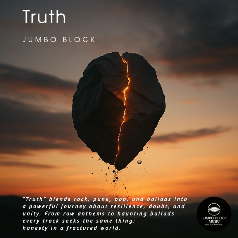 “Truth” is an album about honesty.
With the world, with others, and with ourselves.