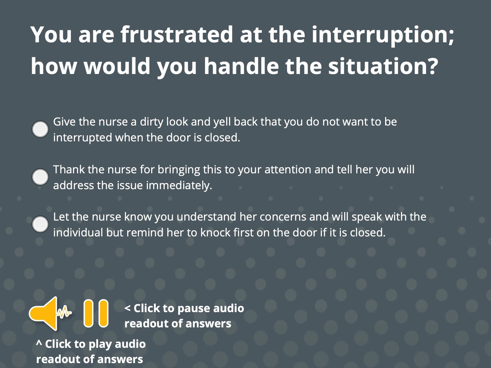 Quiz example